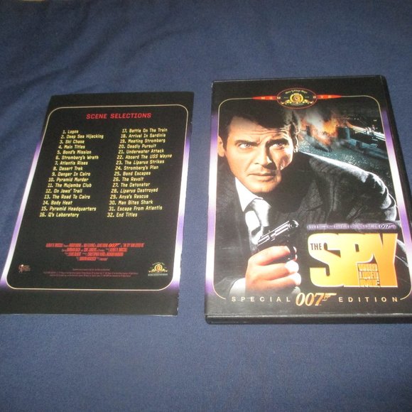 007 The Spy Who Loved Me (from 1977) (DVD, 2000) Roger Moore - Picture 1 of 3